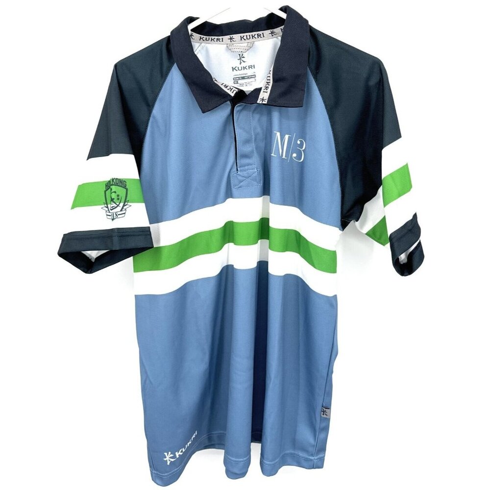 Kukri Hong Kong  Polo‎ Shirt Adult Mens XL Blue Logo